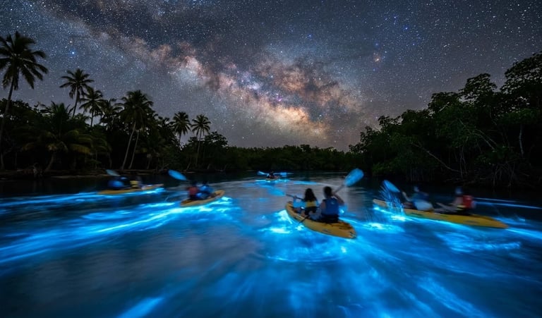 bio bay vieques, Puerto Rico