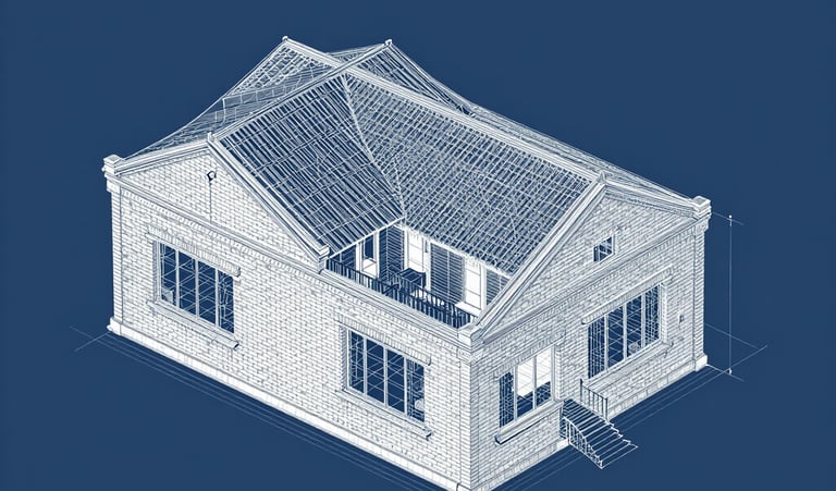 structural engineering blueprint