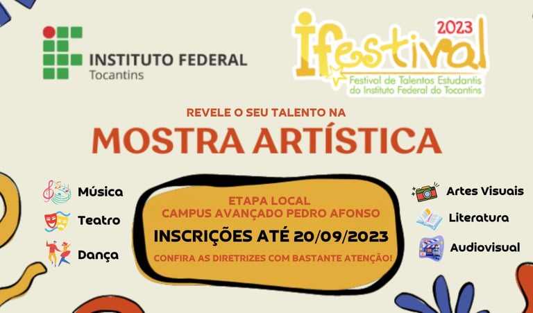 infestival 2023 campus avançado pedro afonso