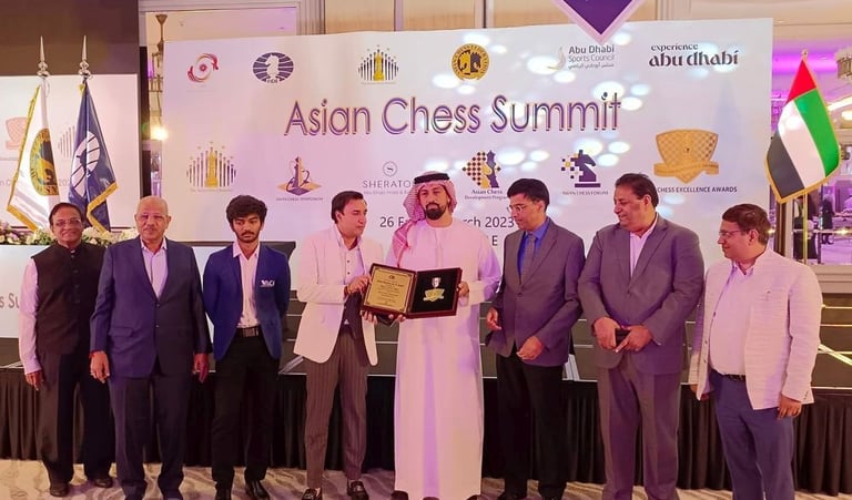 Asian Chess Excellence Awards 2023: Gukesh receives Player of the Year and AICF bags Most Active Fed