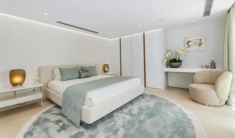 Designer-styled suite at Villa Serenity