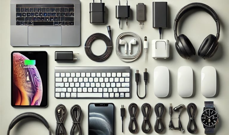 Wide range of phone accessories