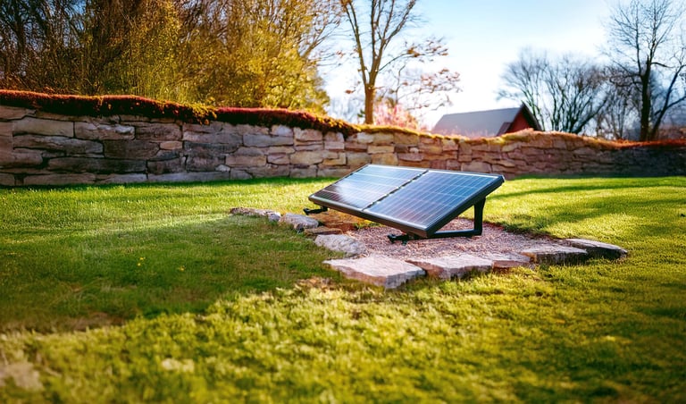 Station solaire pour l'auto-consommation énergétique