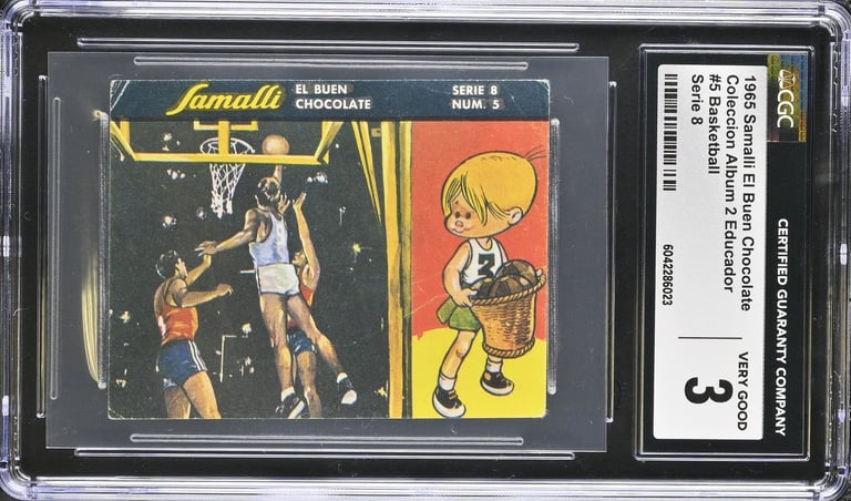 Samalli Chocolate Childrens Sports Cards Spain Cromos