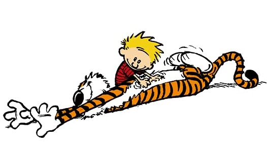 Calvin and Hobbes is Whim, The Mysteries is Grim