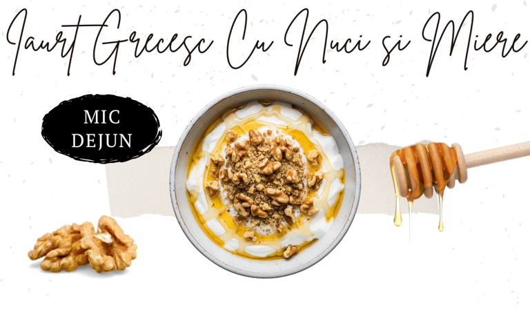 Iaurt Grecesc cu nuci si miere