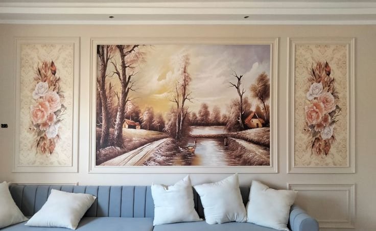 PVC moulding design shop near me Pratap vihar Siddharth vihar