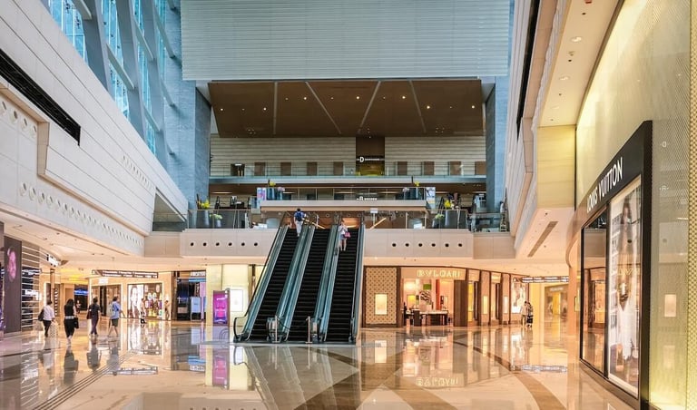 centro comercial Ballonti GURBAIN arquitectura