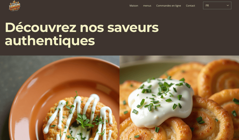 Site Internet - Langos Street