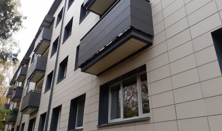 renovuotas daugiabutis