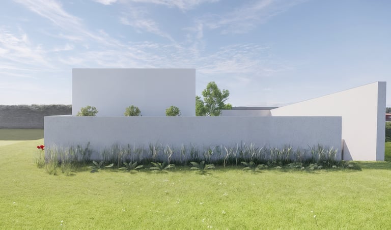 Casa oculta. Arquitectura con sentido.