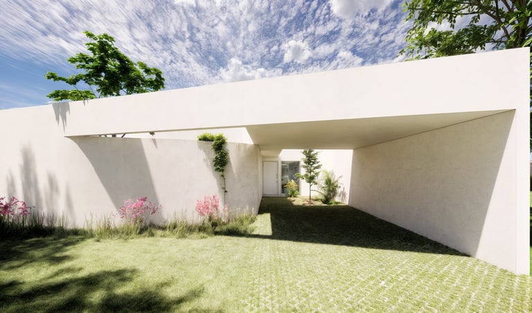 Casa Gesto. moderna y minimalista. Arquitectura con sentido.