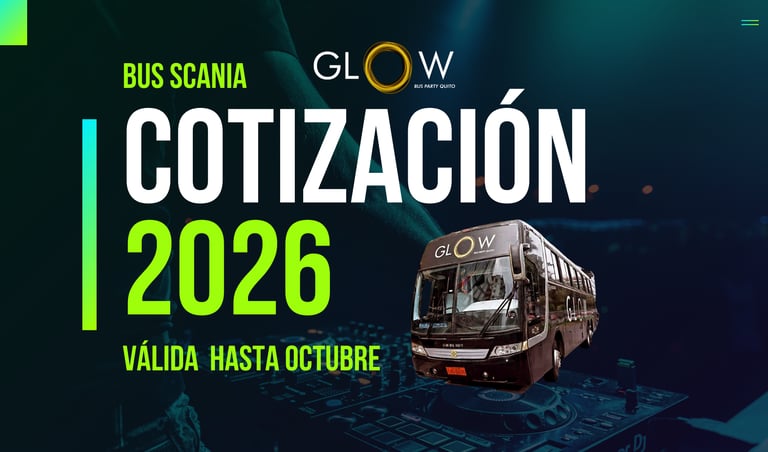 BUS PARTY GLOW QUITO 1