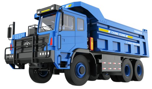 Electric mine truck