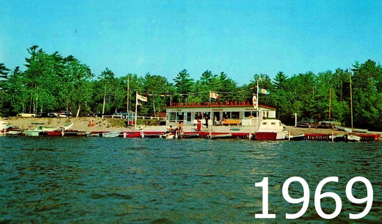 Sturgeon Point Marina In 1969