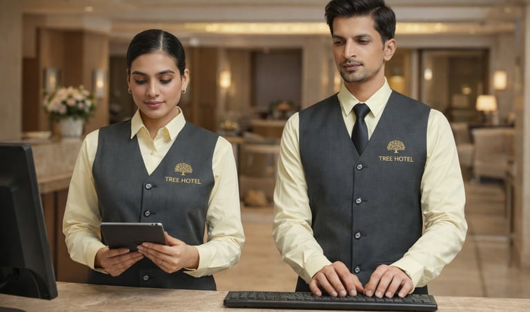 Hospitality uniform supplier in India
