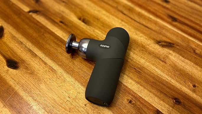 Portable mini massager for on-the-go muscle relief