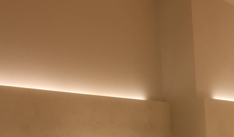 enduit à la chaux moderne