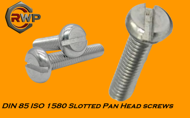 DIN 85 Slotted Pan Head Screw