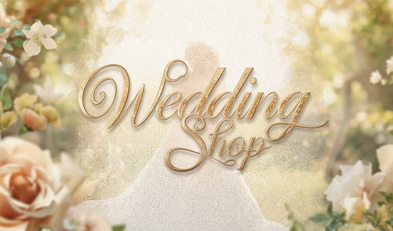 wedding shop logo