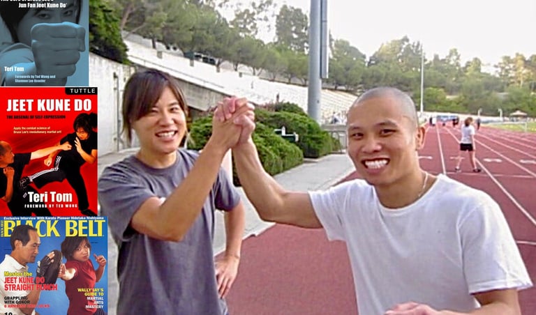MARK RECAIDO TRAINING JEET KUNE DO LOS ANGELES WITH TERI TOM!