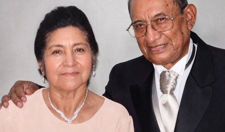 Moisés Henríquez e Juana Maria