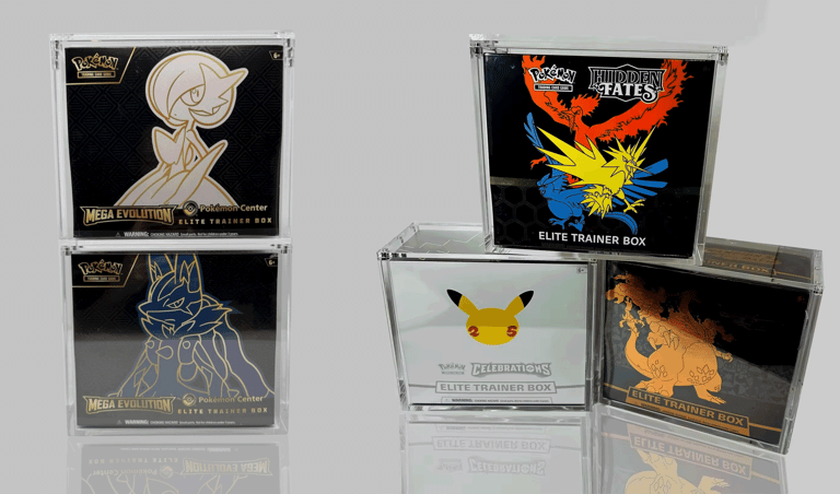 Pokémon magnetic acrylic case