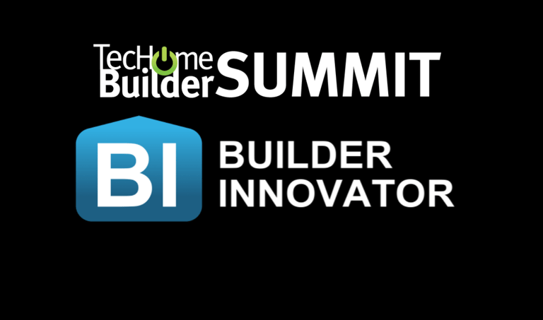 TecHome Builder Summit Builder Innovator
