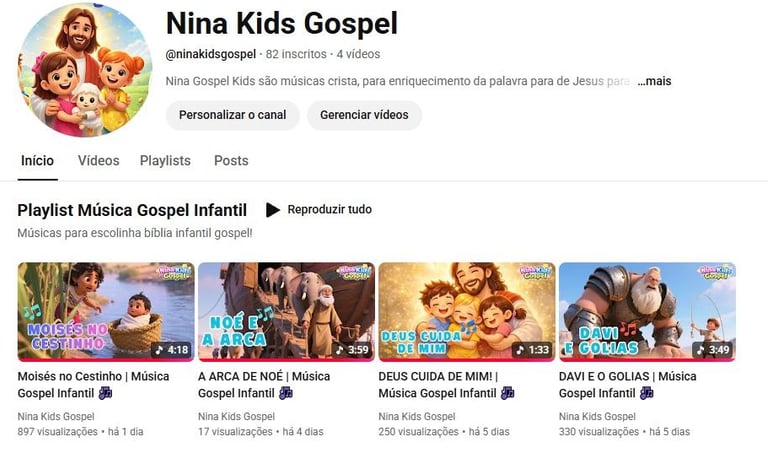 Historinhas Bíblicas Infantil