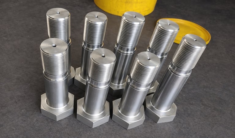 Heavy duty stud bolts for Danieli rolling mill – OEM equivalent