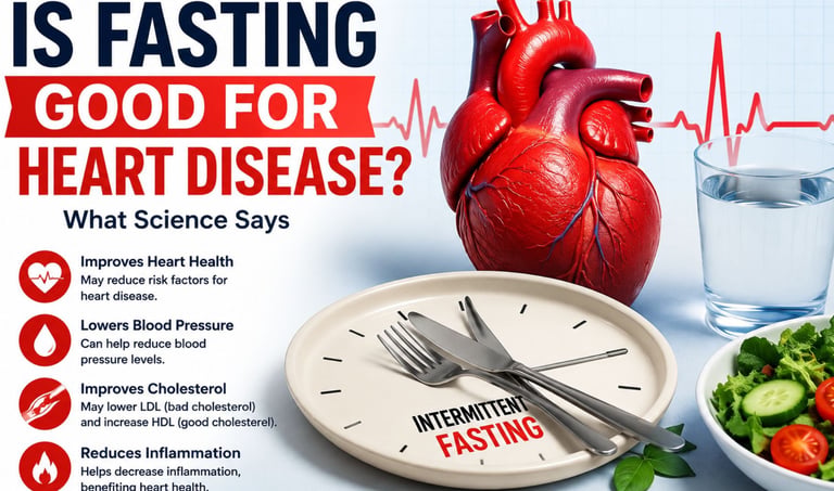 💓Is Fasting Good for Heart Disease?