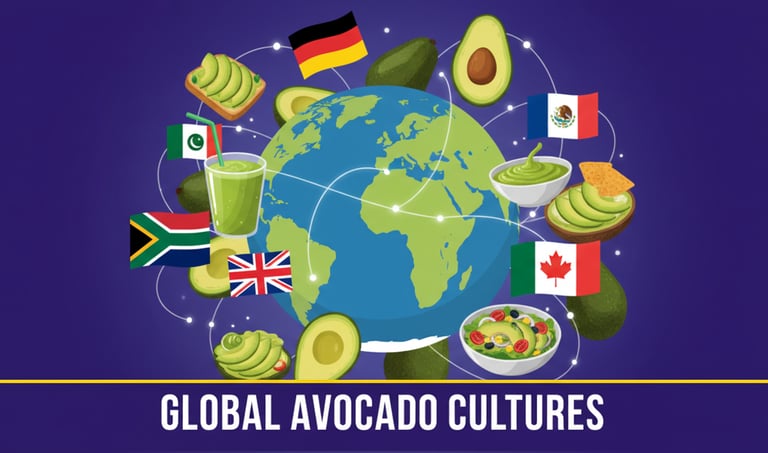 Avocado in the world