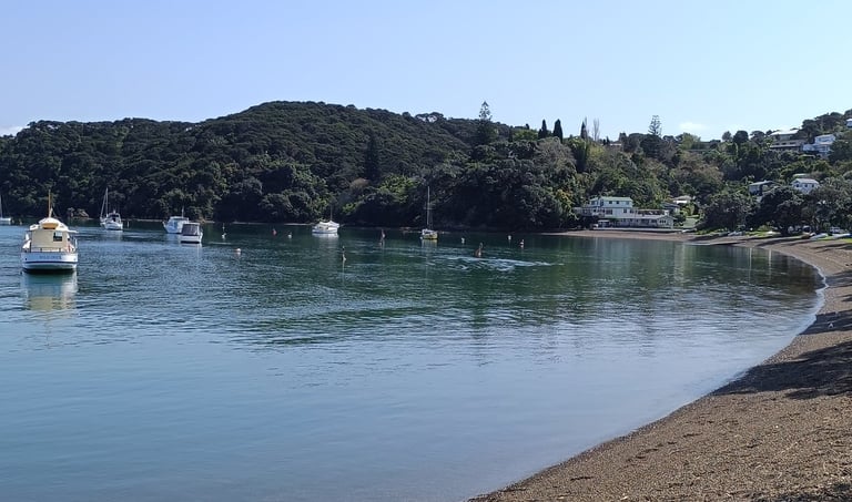 Long Beach de Russell en Bay of Islands