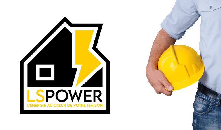 LS POWER - Ouvrir portant un casque jaune