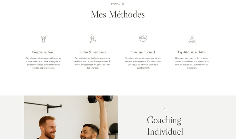 exemple d'un site gratuit