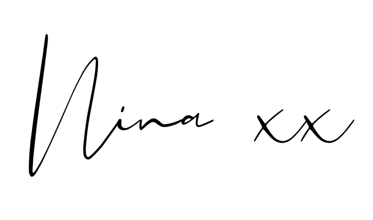 Nina's signature
