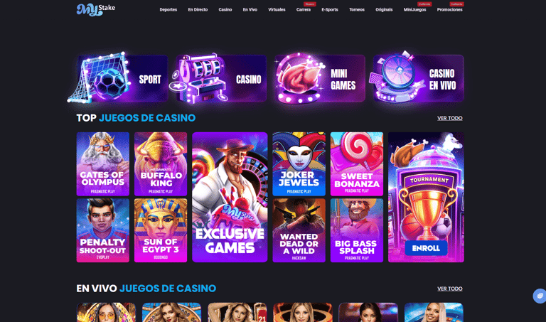 Mystake homepage