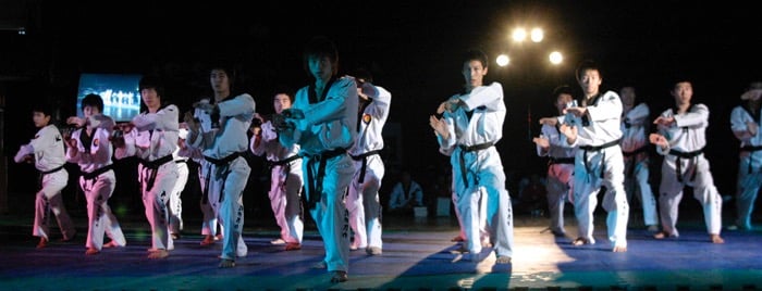 World famous K-Tigers Taekwondo performance