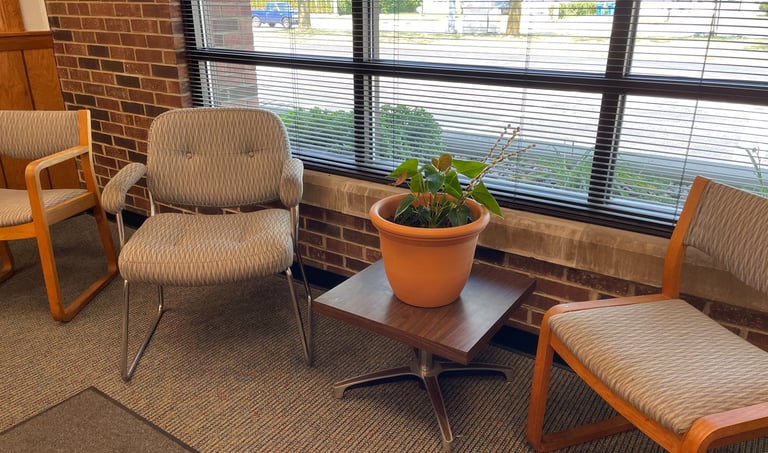 Supervisor's reception lobby