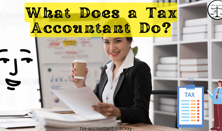 A tax accountant prepares and files tax returns, ensuring compliance with tax laws and regulations.