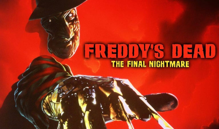 Freddy's Dead movie poster