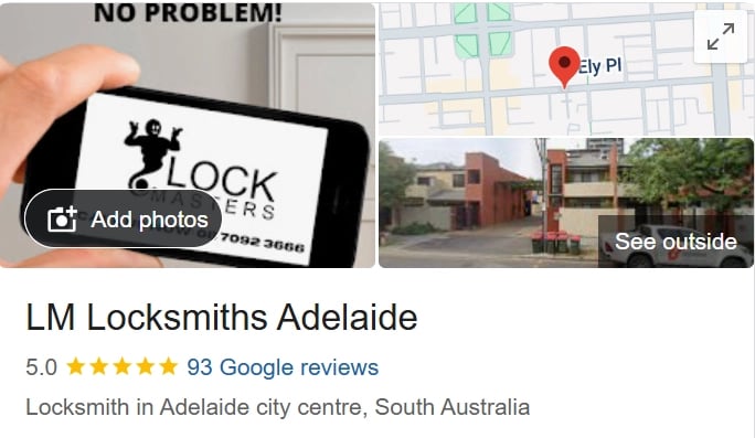 Locksmith google map