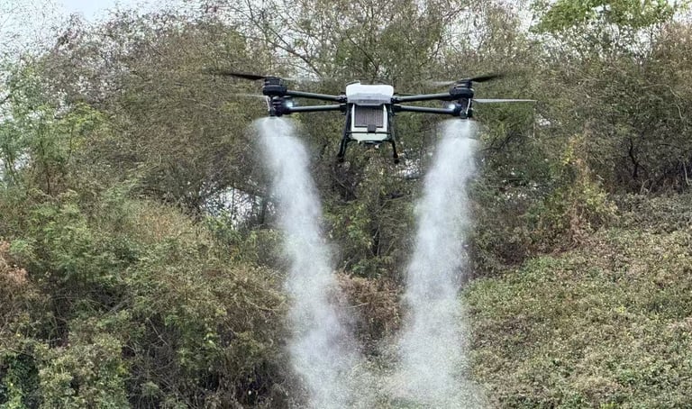 Drone de fumigación especializada, calidad precio