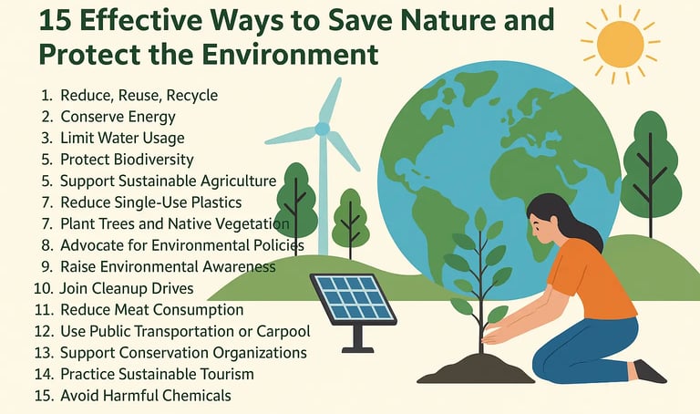 save nature
