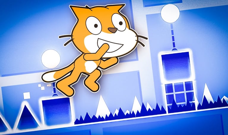 Geometry Dash Landing Page