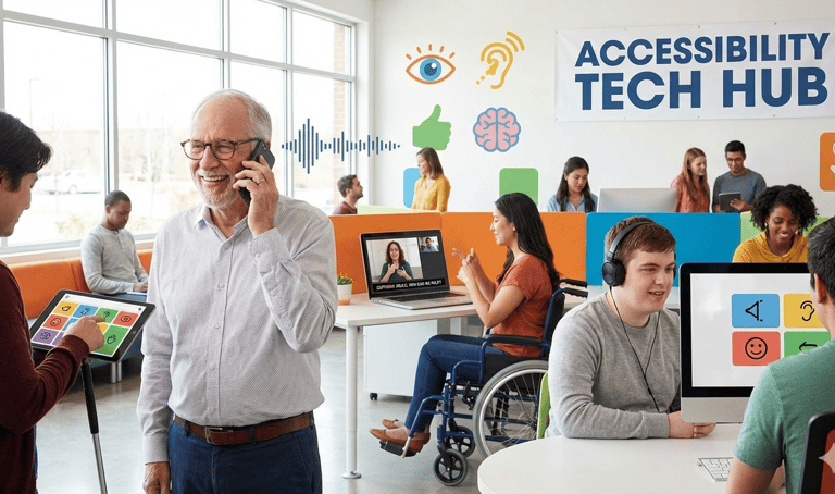 Accessibility Tech Hub. No one should left behind. Alternatives Exist