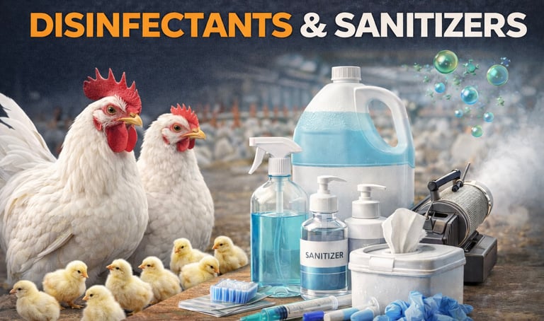 Disinfectants & Sanitizers