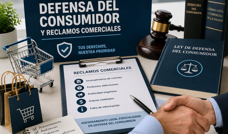 Defensa del consumidor en Córdoba para reclamos comerciales y protección de derechos del consumidor