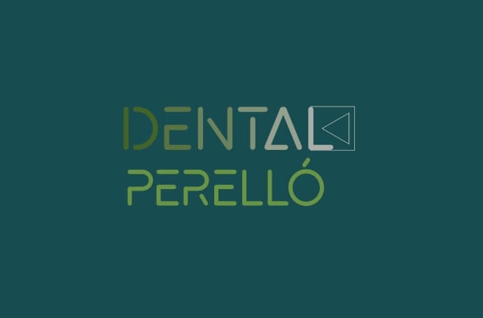 a dental clinic logo with the words dental periloo