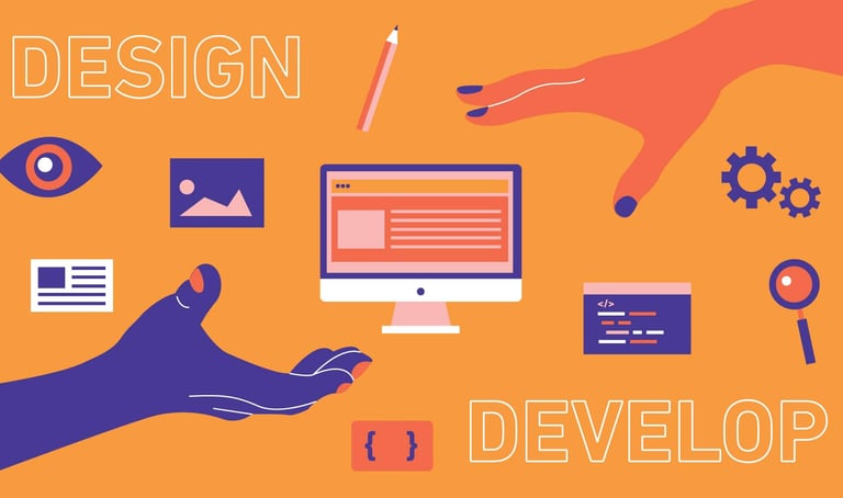 Web Design & Development of Brand Nest